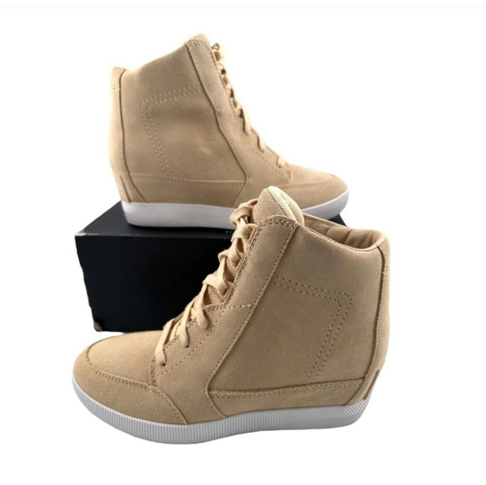 NEW Sorel Out N About Sneaker High Top Platform Wedge